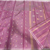 Turkish Rose Banaras Organza Saree